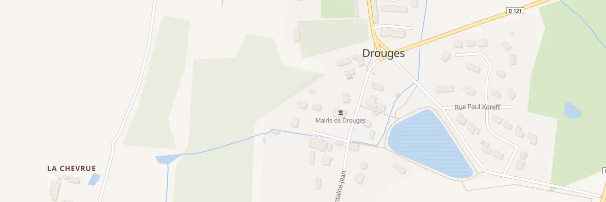 Plan du 4 Place Armand Pipard à Drouges