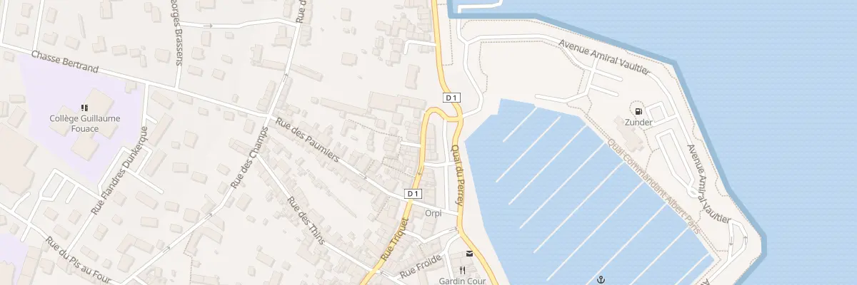 Plan du 36 Rue Triquet à Saint-Vaast-la-Hougue