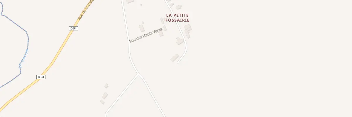 Plan du 37 Rue de la Vallee - Lozon à Marigny-Le-Lozon