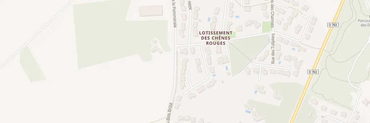 Plan du 8 Rue des Albizias à Vallet