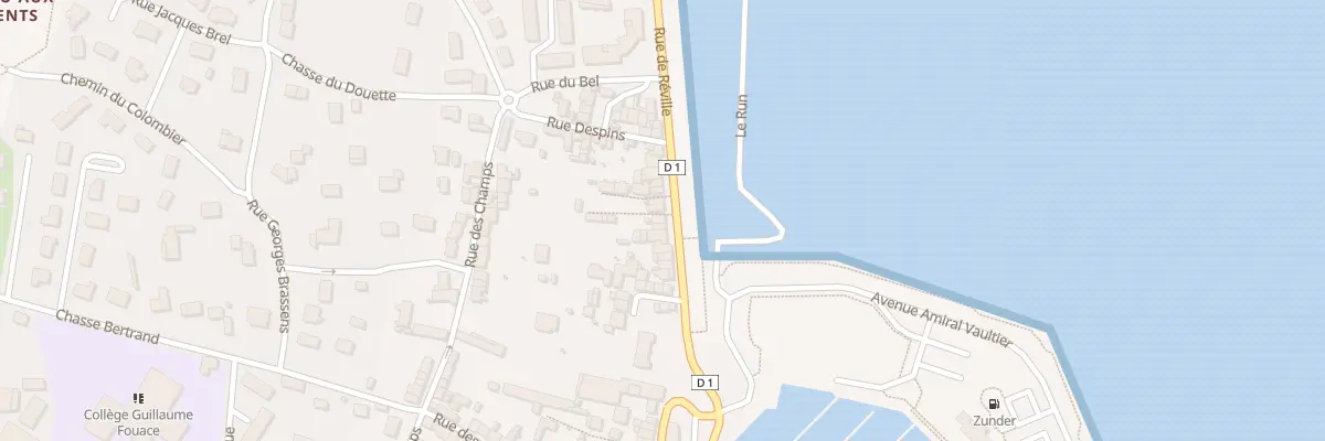 Plan du 23 Rue de Réville à Saint-Vaast-la-Hougue