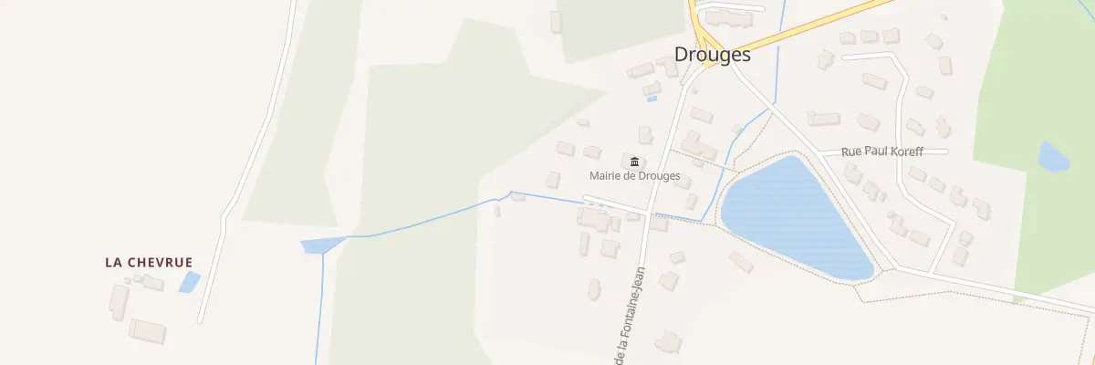 Plan du 3 Place Armand Pipard à Drouges