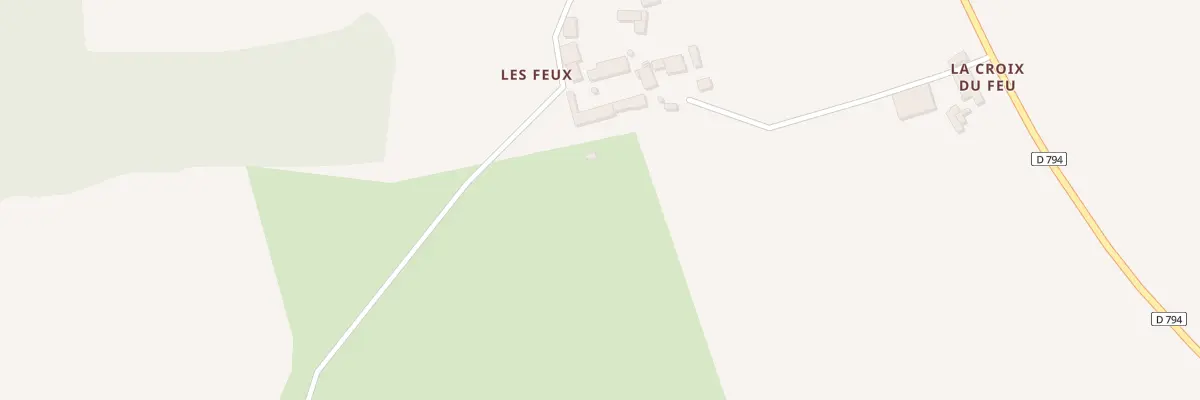 Plan du 5003 Au Logis à Montreuil-sous-Pérouse