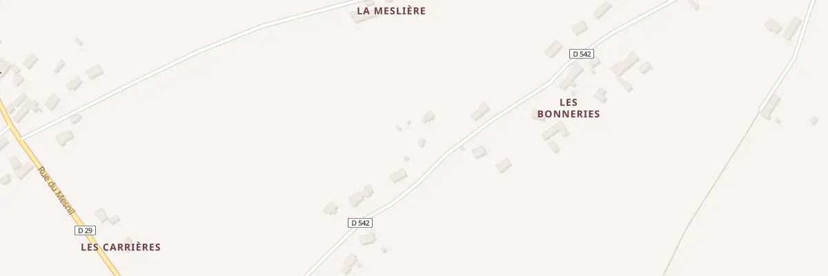Plan du 3 Rue de l’Ancien Prieure -St Ge à Terre-et-Marais