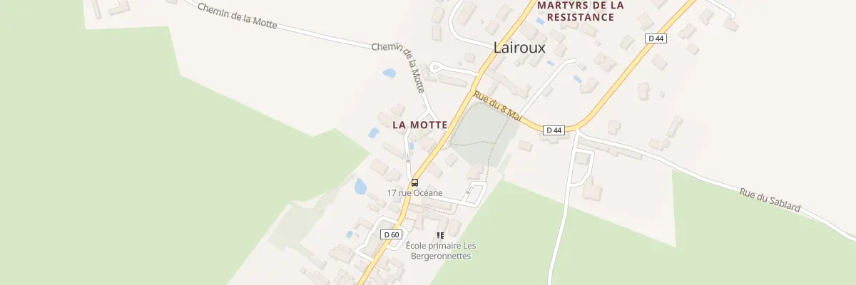 Plan du 11 Rue océane à Lairoux