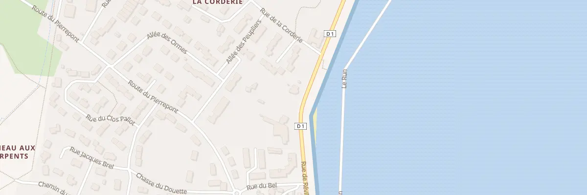 Plan du 51 Rue de Réville à Saint-Vaast-la-Hougue