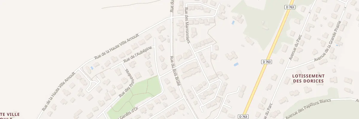 Plan du 1 Rue des Marronniers à Vallet