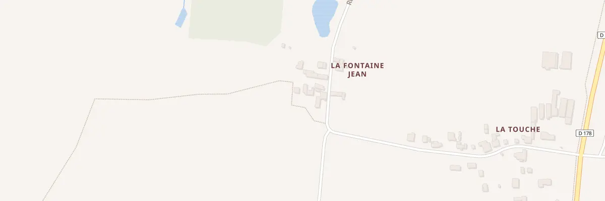 Plan du 16 Rue de la Fontaine à Drouges