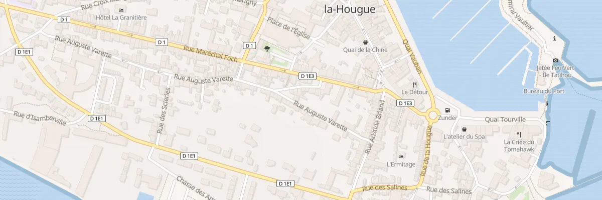 Plan du 5 Rue Vieille Rue à Saint-Vaast-la-Hougue