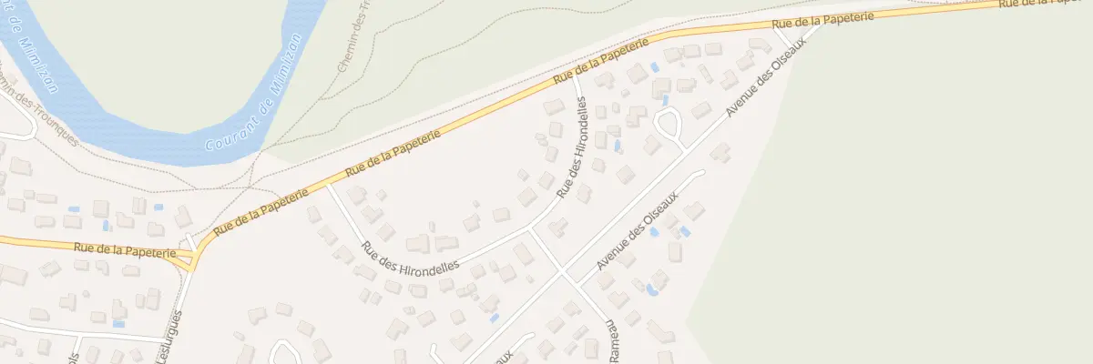 Plan du 15 Rue des Hirondelles à Mimizan