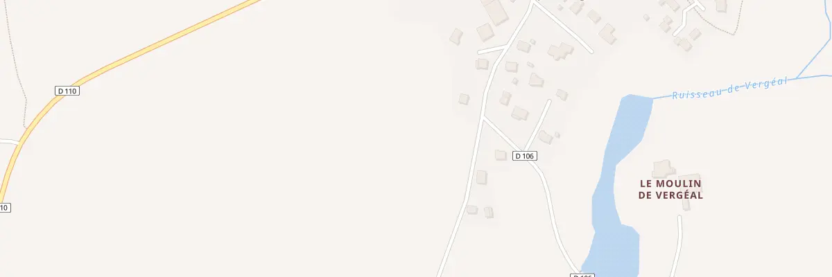 Plan du 27 Rue des Manoirs à Vergéal