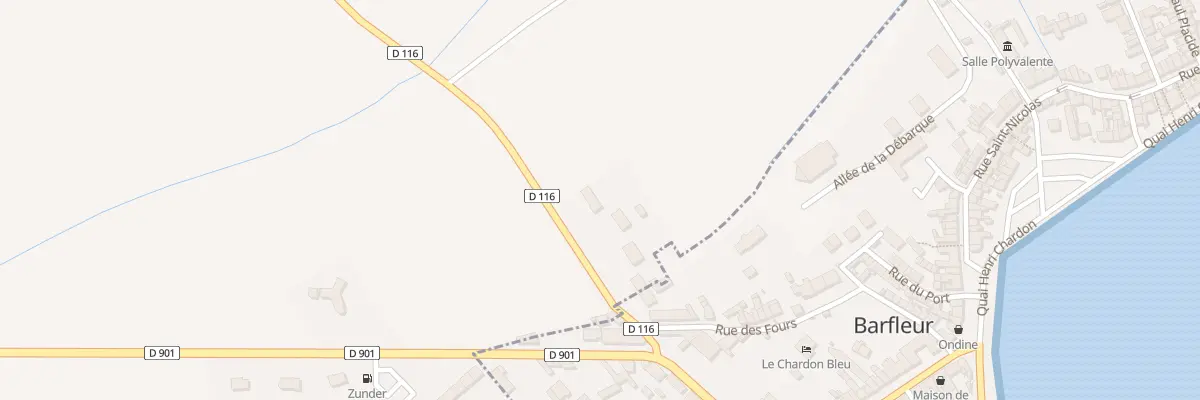 Plan du 61 Rte du Val de Saire à Gatteville-le-Phare