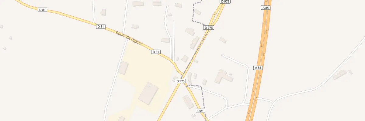 Plan du 27 Rte de l’Epine à Bourguenolles