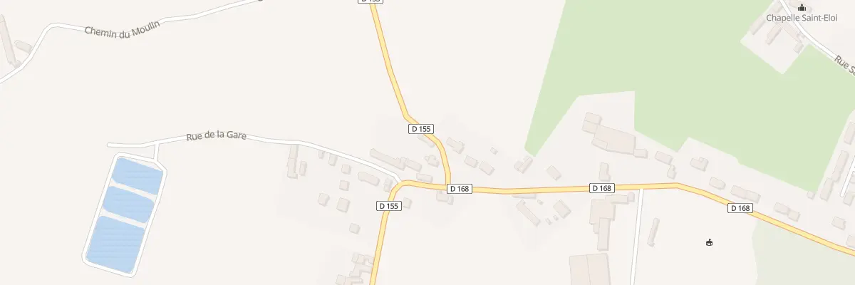 Plan du 3 Rte du Marais à La Pernelle