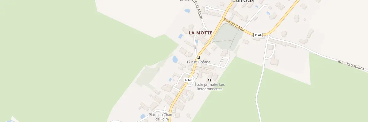 Plan du 13 Rue océane à Lairoux
