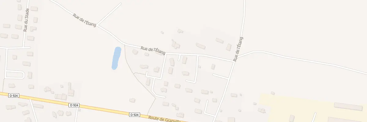 Plan du 50 Rue de l’Etang à Fleury