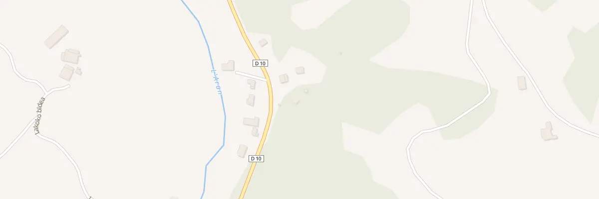 Plan du 1098 Bastidako bidea à Ayherre
