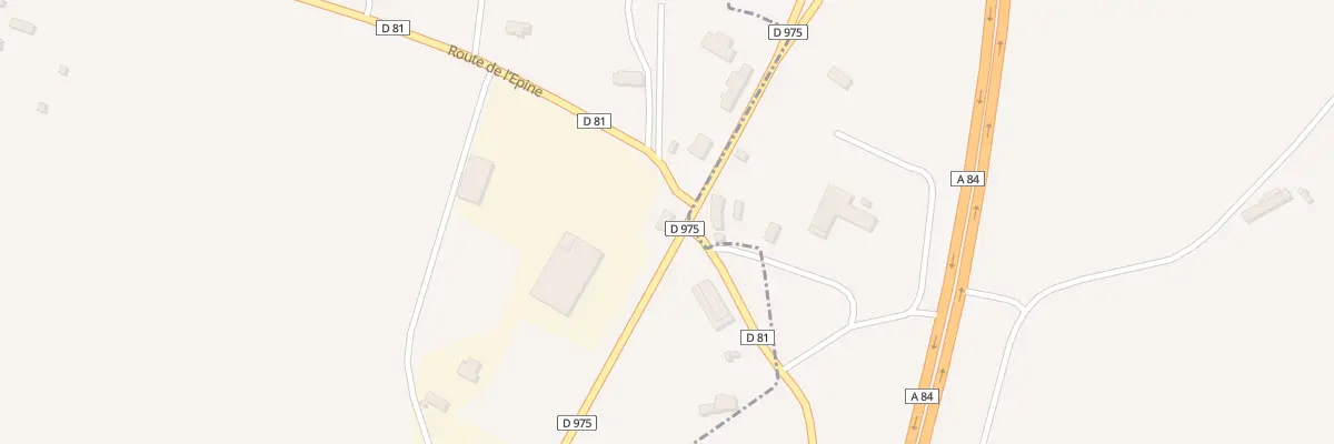 Plan du 16 Rte de l’Epine à Bourguenolles