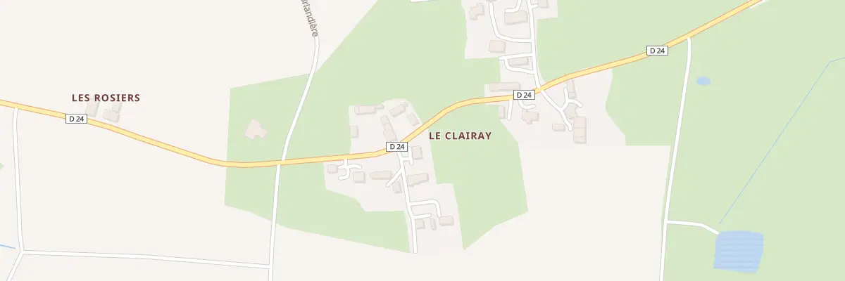 Plan du 5219 Le Clairay à Combourtillé
