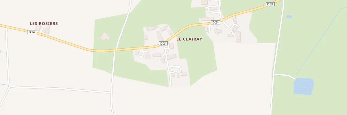 Plan du 14 Le Clairay à Combourtillé