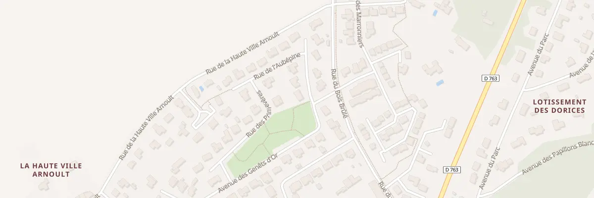 Plan du 1 Rue de l’aubepine à Vallet