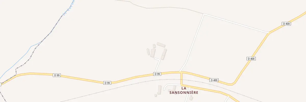 Plan du 4 La Sansonniere à Carantilly