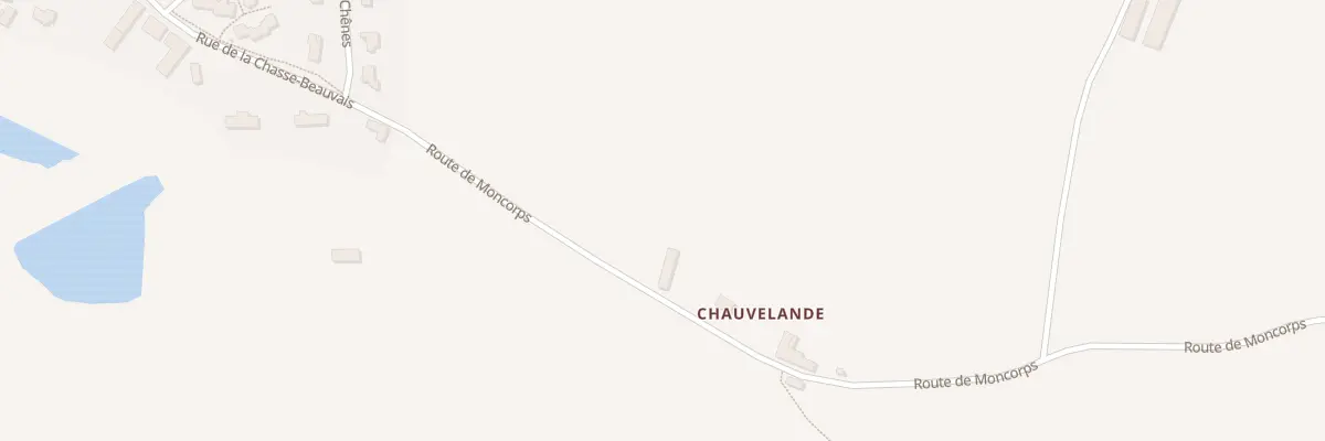 Plan du 1 Chauvelande à Romagné