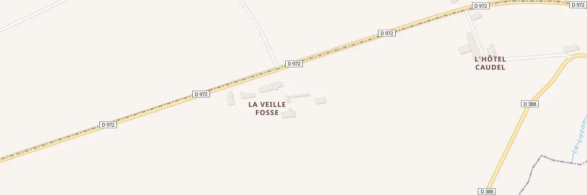 Plan du 1 La Vieille Fosse à Cametours