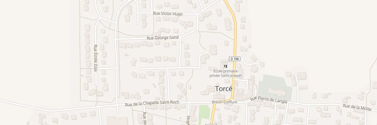 Plan du 11 Rue de l’Europe à Torcé
