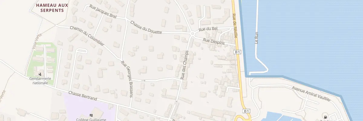 Plan du 47B Rue des Champs à Saint-Vaast-la-Hougue