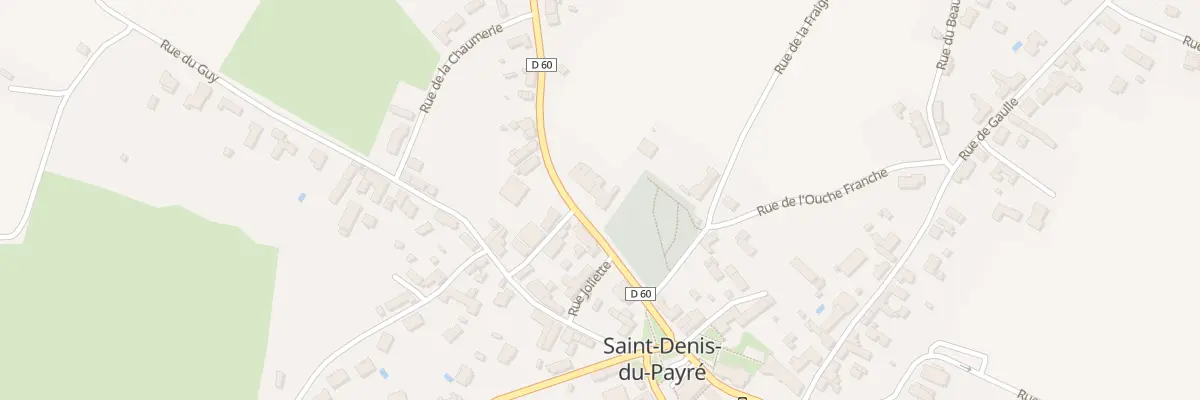 Plan du 2 Rue Georges Clemenceau à Saint-Denis-du-Payré