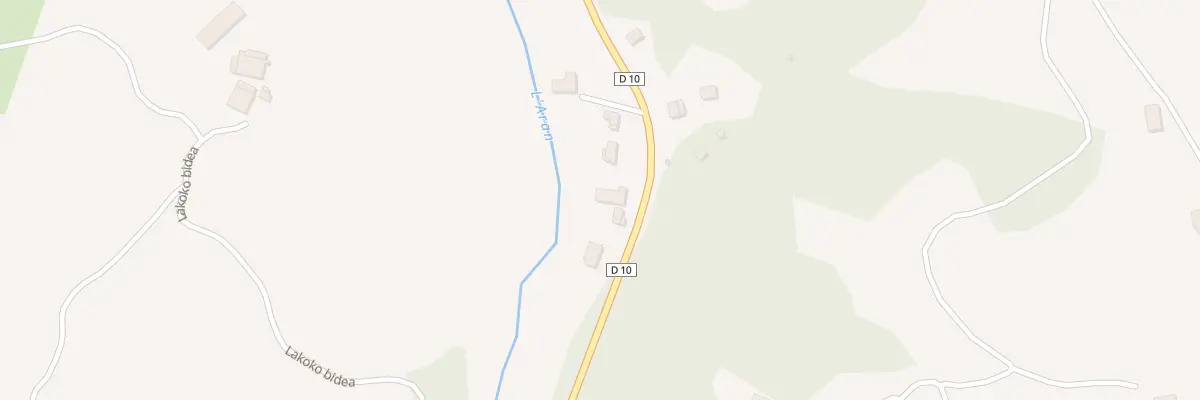Plan du 1063 Bastidako bidea à Ayherre