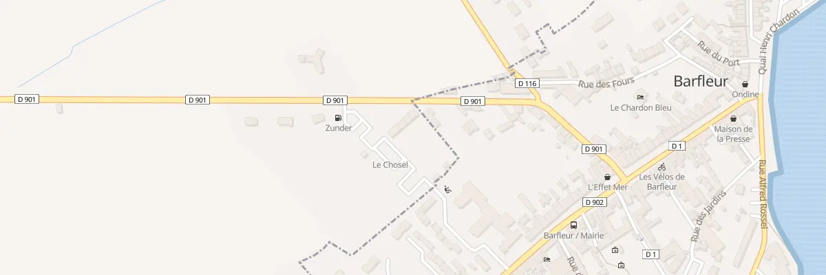 Plan du 5 Rte de Cherbourg à Gatteville-le-Phare