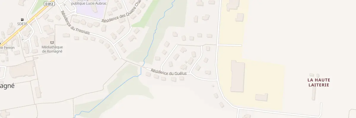 Plan du 22 Res du Guélus à Romagné
