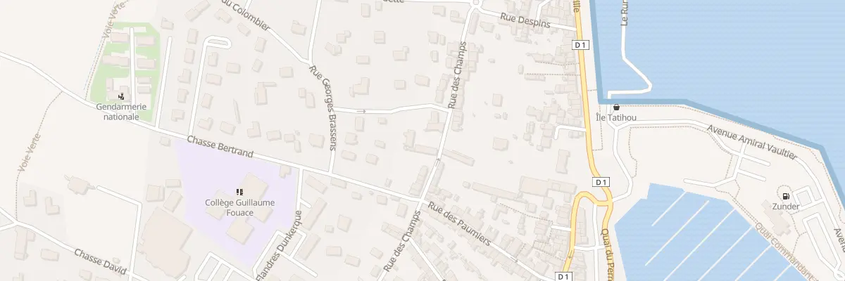 Plan du 37 Rue des Champs à Saint-Vaast-la-Hougue