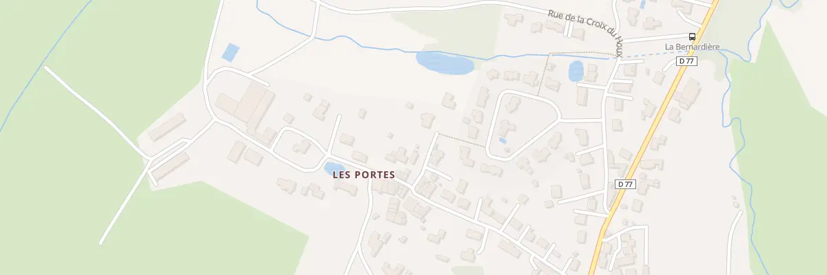 Plan du 326 Les Portes à Cugand-la-Bernardière