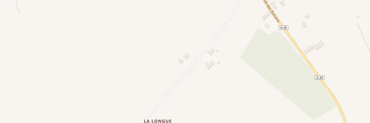 Plan du 2 La Longue Rue -St G Bohon à Terre-et-Marais