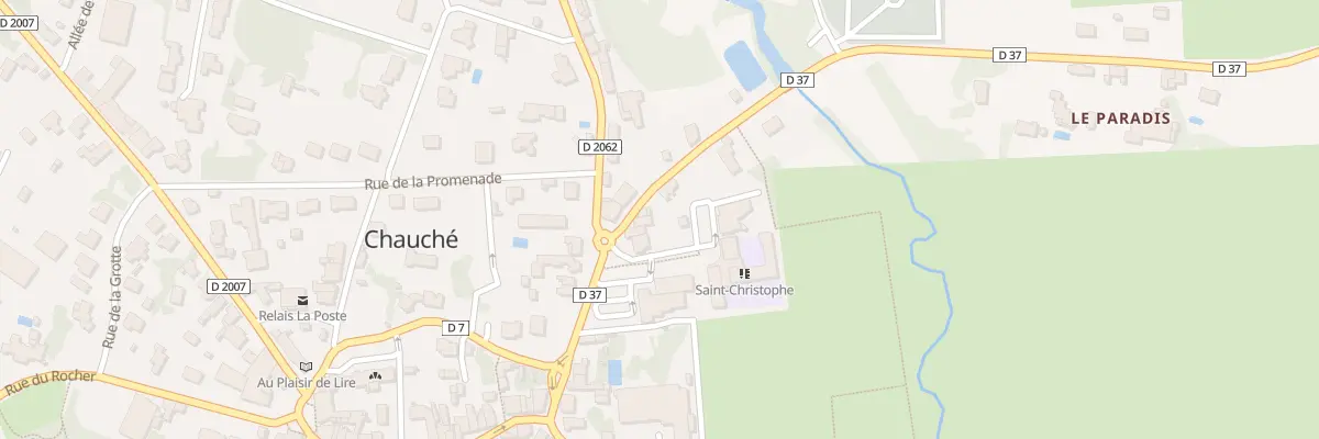 Plan du 18 Rue de la petite maine à Chauché