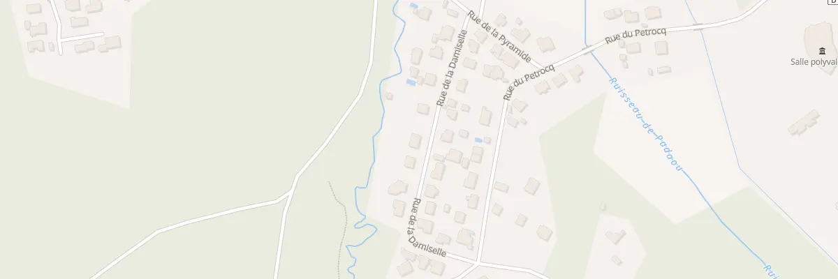Plan du 199 Rue de la Damiselle à Lit-et-Mixe