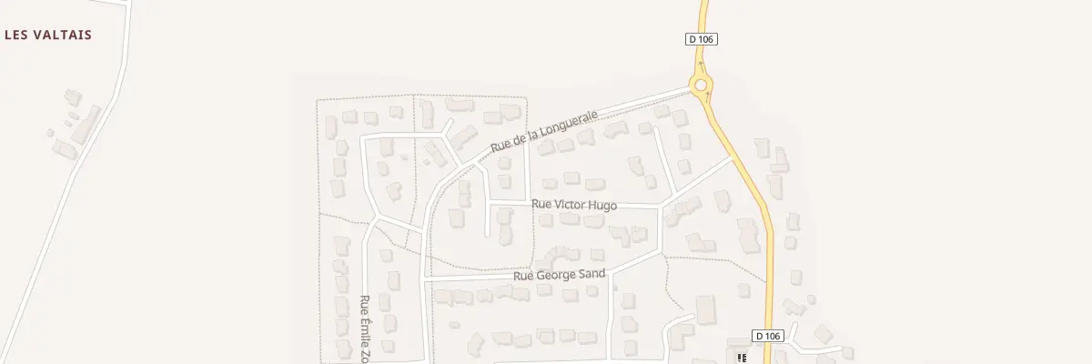 Plan du 6 Rue Victor Hugo à Torcé