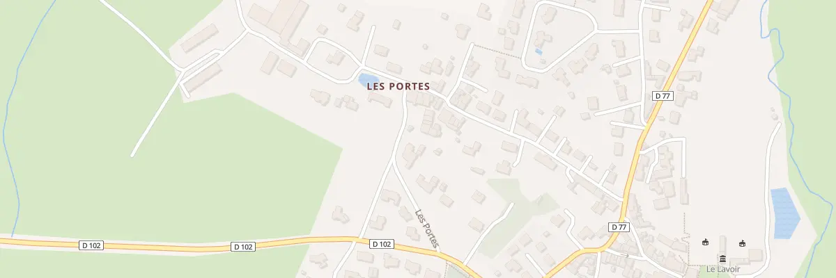 Plan du 163 Les Portes à Cugand-la-Bernardière