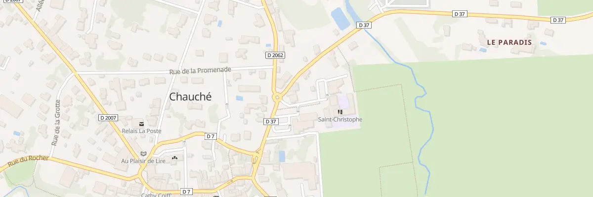 Plan du 14 Rue de la petite maine à Chauché
