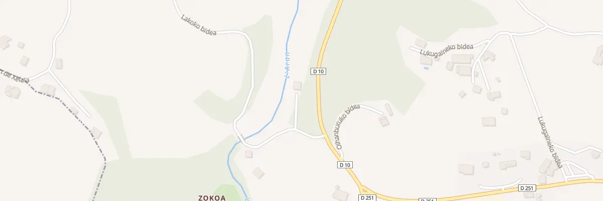 Plan du 63 Etxamendiko bidea à Ayherre