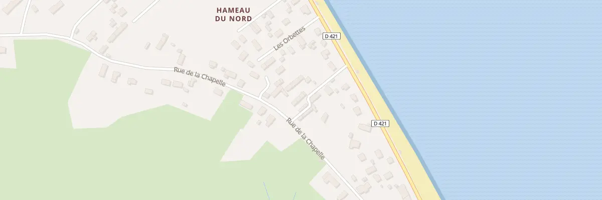 Plan du 8 All des Pecheurs à Saint-Marcouf