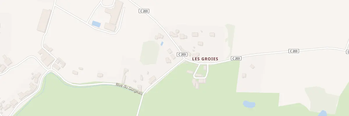 Plan du 28 Rte des Groies à Lairoux