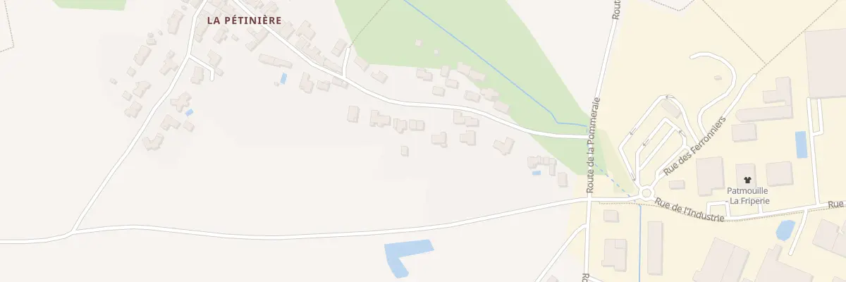 Plan du 13 La Petinière à Vallet