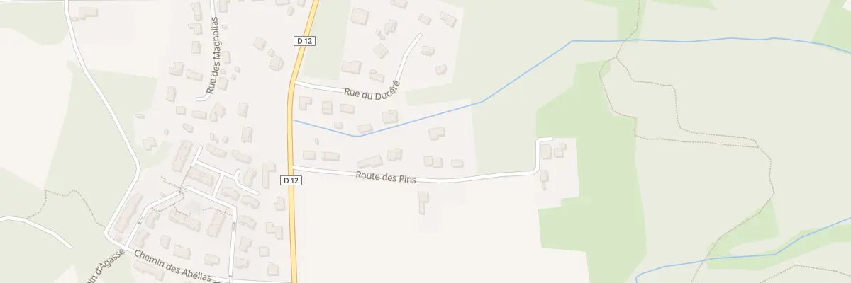 Plan du 147 Rte des Pins à Saint-Martin-de-Hinx