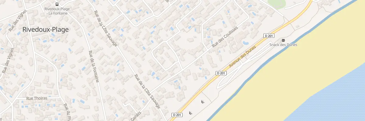 Plan du 87 Rue des Oeillets à Rivedoux-Plage