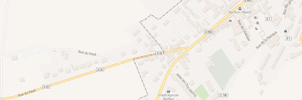 Plan du 4 Rue du Pavé à Gatteville-le-Phare
