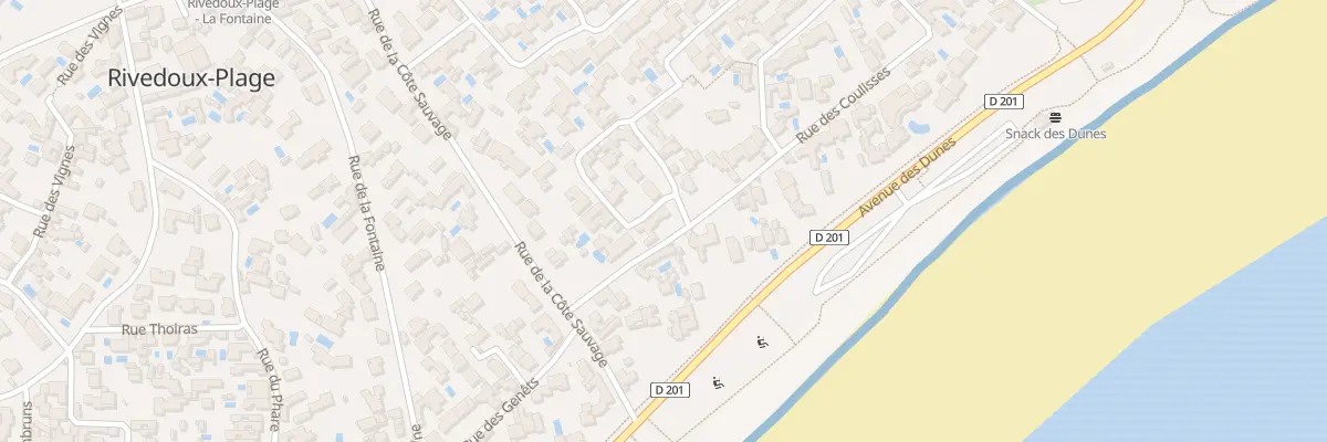 Plan du 144 Rue des Roses à Rivedoux-Plage